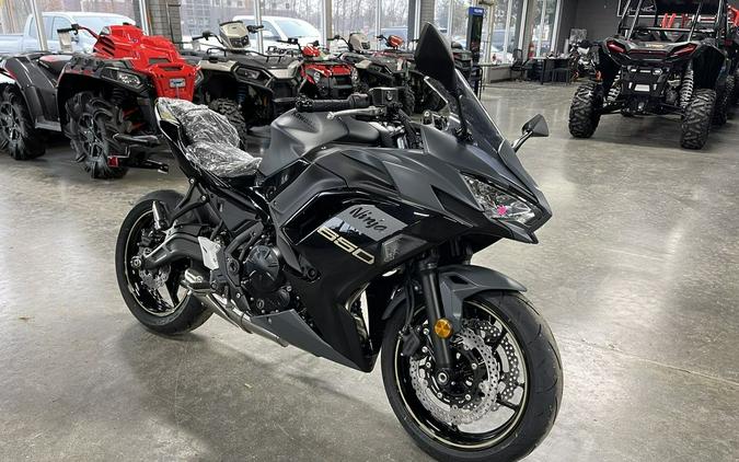 2024 Kawasaki Ninja® 650 Metallic Matte Dark Gray/Metallic Spark Black