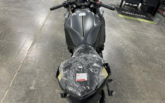 2024 Kawasaki Ninja® 650 Metallic Matte Dark Gray/Metallic Spark Black