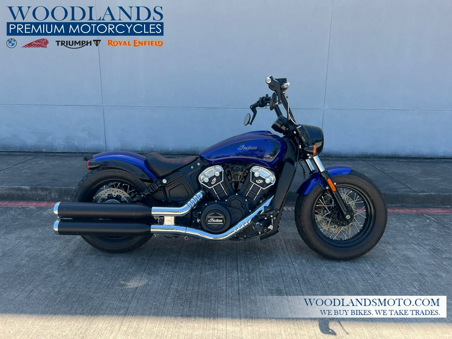 2022 Indian Motorcycle® Scout® Bobber Twenty ABS Spirit Blue Metallic