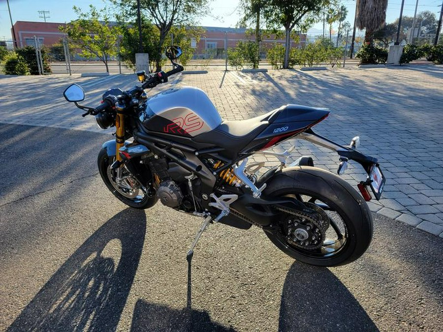 2026 Triumph Speed Triple 1200 RS Granite/Diablo Red