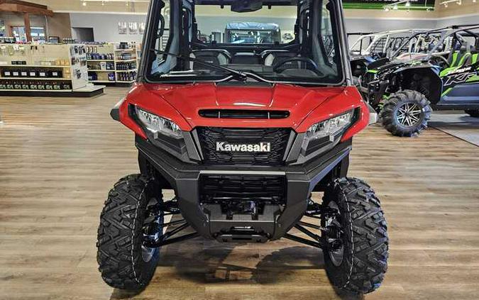 2025 Kawasaki RIDGE CREW HVAC Candy Persimmon Red - 110053