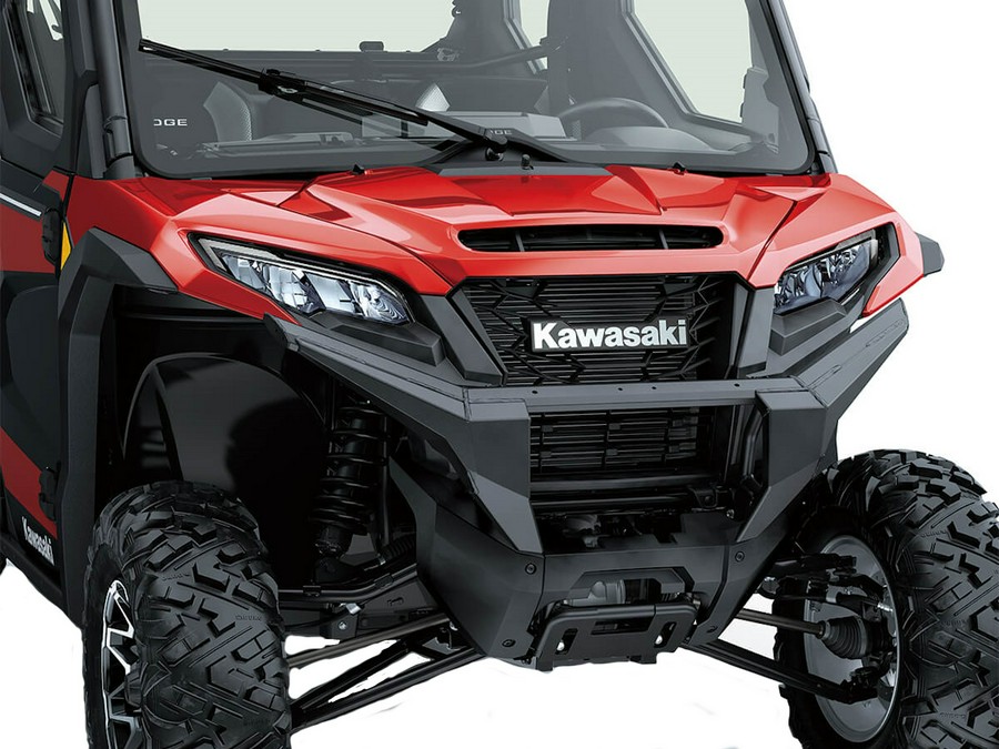 2025 Kawasaki RIDGE CREW HVAC Candy Persimmon Red - 110053