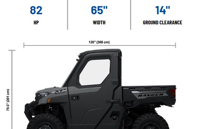2027 Polaris RANGER XP 1000 CAB AVALANCHE GRAY