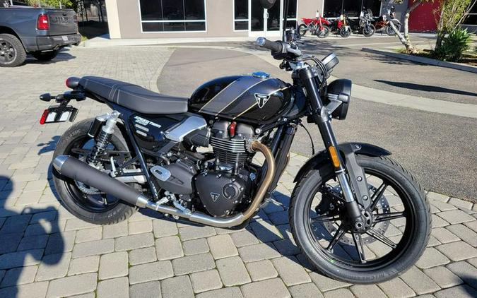 2026 Triumph Speed Twin 900 Phantom Black/Aurum Gold
