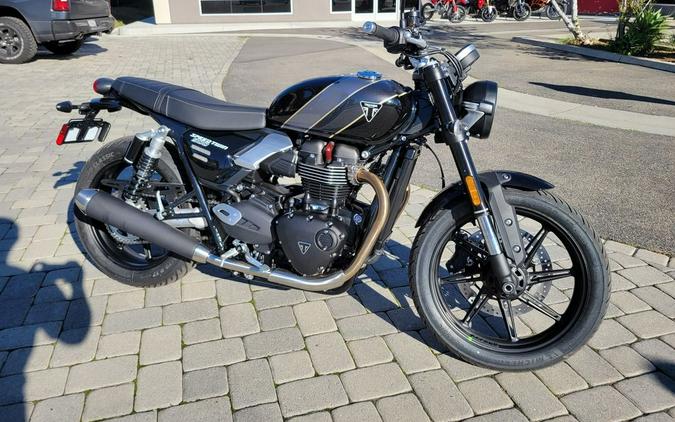 2026 Triumph Speed Twin 900 Phantom Black/Aurum Gold