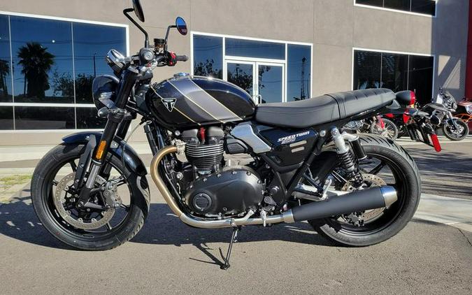 2026 Triumph Speed Twin 900 Phantom Black/Aurum Gold