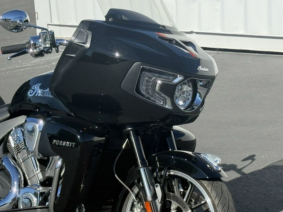 2023 Indian Pursuit Limited With Premium Package Black Metallic