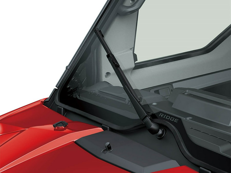 2025 Kawasaki RIDGE CREW HVAC Candy Persimmon Red - 110052