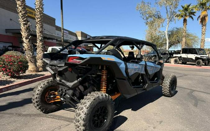 2026 Can-Am® Maverick X3 MAX RS Turbo Scandi Blue & Orange Crush
