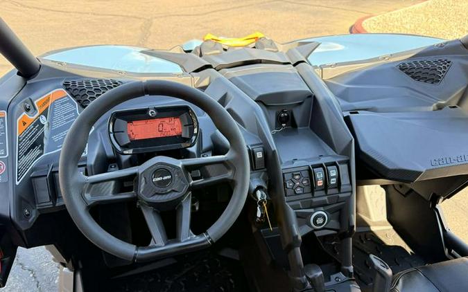 2026 Can-Am® Maverick X3 MAX RS Turbo Scandi Blue & Orange Crush