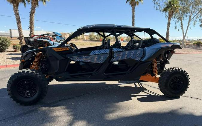 2026 Can-Am® Maverick X3 MAX RS Turbo Scandi Blue & Orange Crush