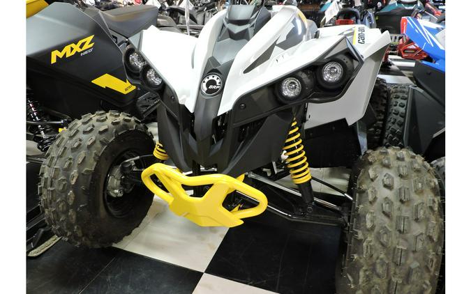 2024 Can-Am Renegade 110 EFI Gray & Yellow / Blue & Black