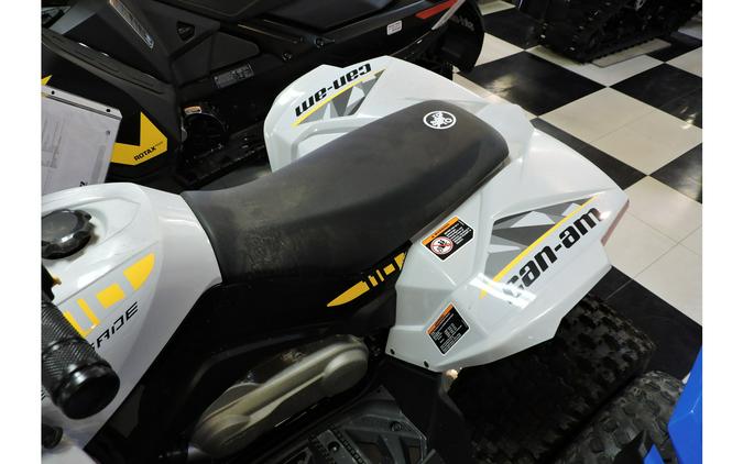 2024 Can-Am Renegade 110 EFI Gray & Yellow / Blue & Black