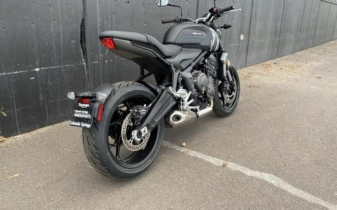 2023 Triumph Trident 660 Sapphire Black