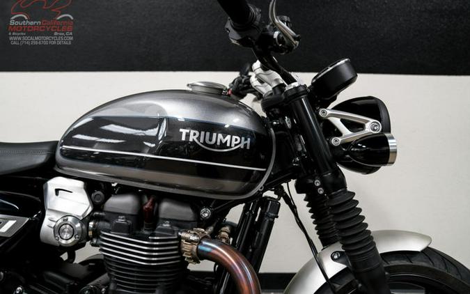 2021 Triumph Speed Twin 1200 Silver Ice/Storm Grey