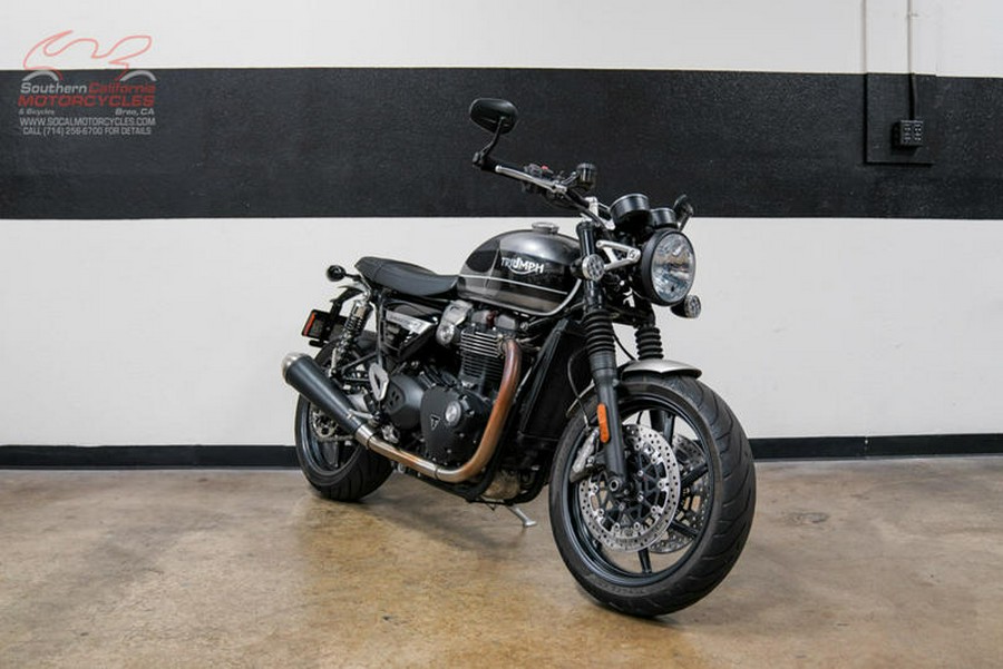 2021 Triumph Speed Twin 1200 Silver Ice/Storm Grey