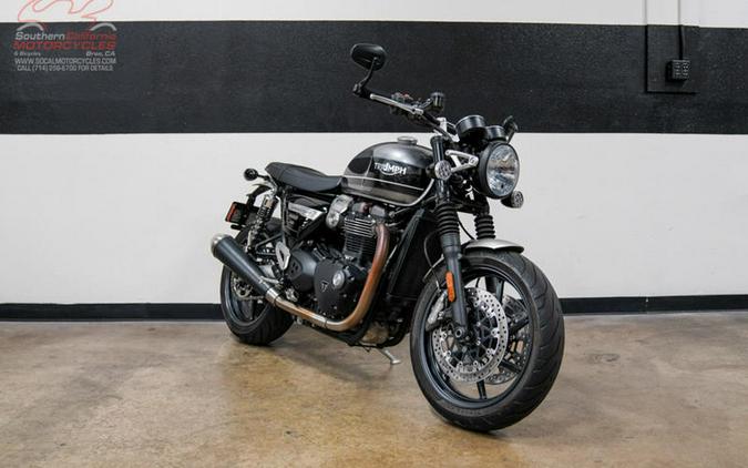 2021 Triumph Speed Twin 1200 Silver Ice/Storm Grey