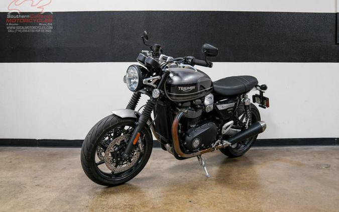 2021 Triumph Speed Twin 1200 Silver Ice/Storm Grey