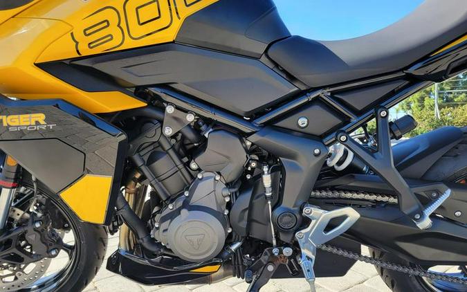 2026 Triumph Tiger Sport 800 Cosmic Yellow/Sapphire Black
