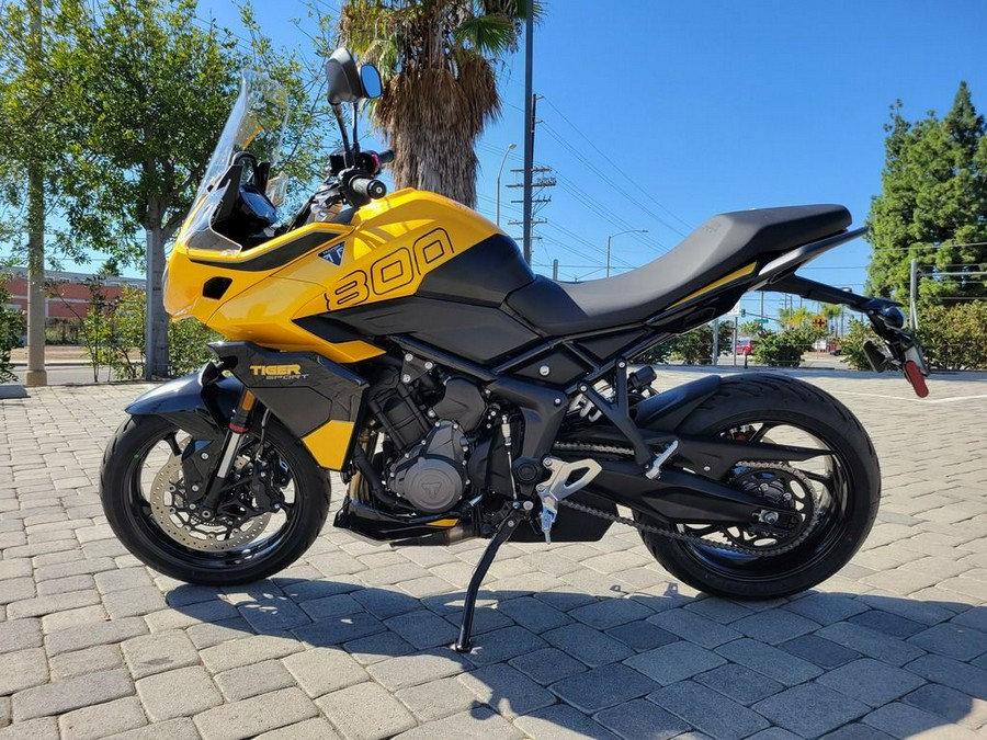 2026 Triumph Tiger Sport 800 Cosmic Yellow/Sapphire Black