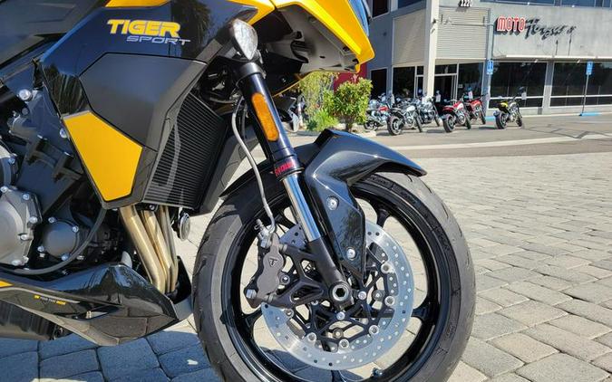 2026 Triumph Tiger Sport 800 Cosmic Yellow/Sapphire Black