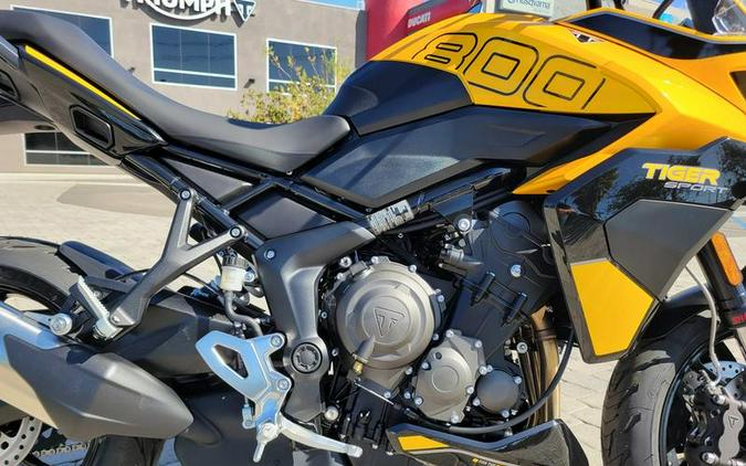 2026 Triumph Tiger Sport 800 Cosmic Yellow/Sapphire Black