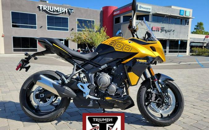 2026 Triumph Tiger Sport 800 Cosmic Yellow/Sapphire Black