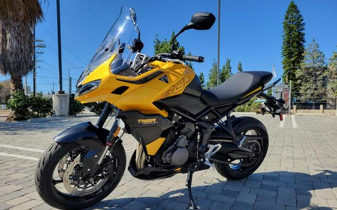 2026 Triumph Tiger Sport 800 Cosmic Yellow/Sapphire Black