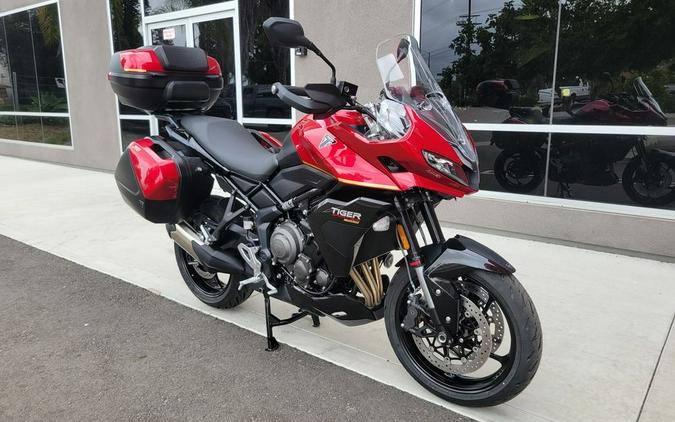 2026 Triumph Tiger Sport 800 Tour Carnival red