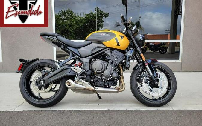 2026 Triumph Trident 660 Cosmic yellow