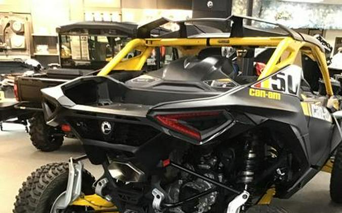 2024 Can-Am® Maverick R X RS with Smart-Shox Carbon Black & Neo Yellow