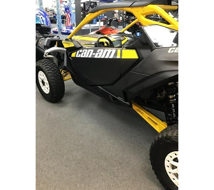 2024 Can-Am® Maverick R X RS with Smart-Shox Carbon Black & Neo Yellow