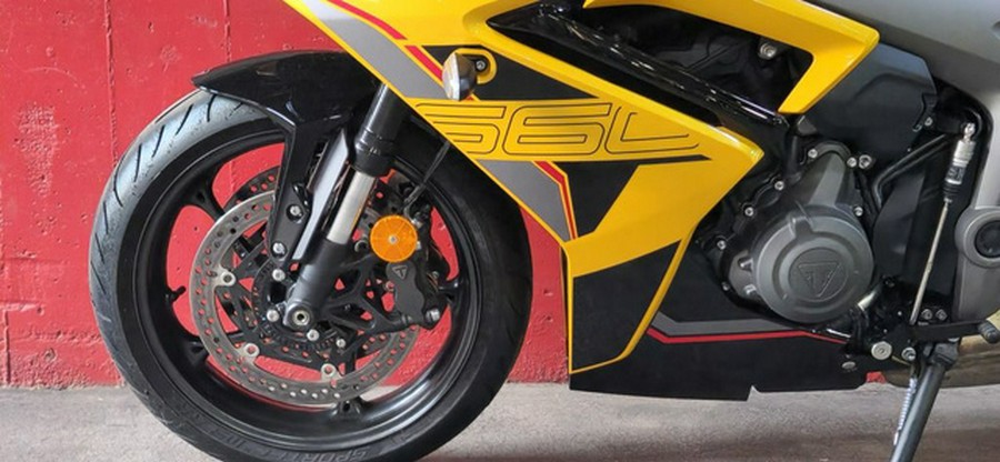 2026 Triumph Daytona 660 Sapphire Black