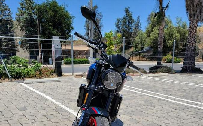 2026 Triumph Trident 660 Triple Tribute Edition Sapphire Black and Cobalt Blue