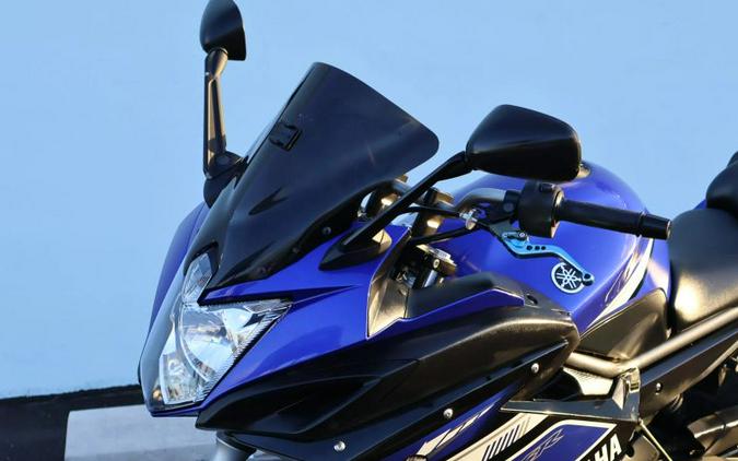 2013 Yamaha FZ6R Blue/White