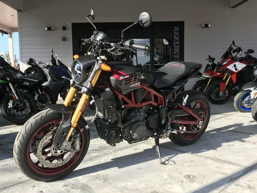 2024 Indian FTR R Carbon Carbon Fiber