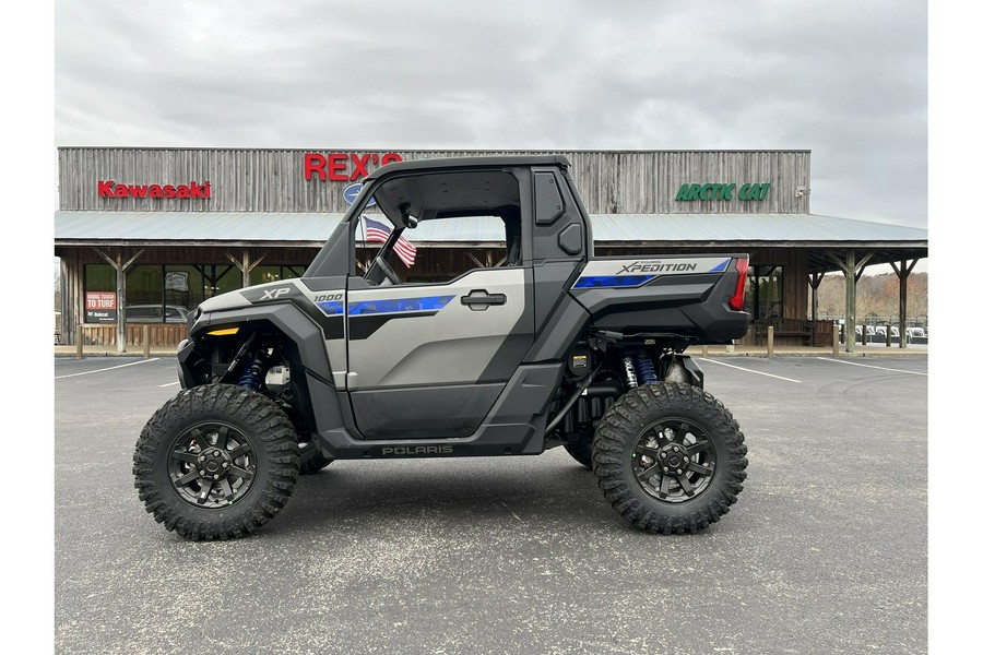 2024 Polaris XPEDITION XP Ultimate R/C - Matte Heavy Metal (OPEN CAB W/WINDSHIELD AND REAR PANEL ADD ONS)