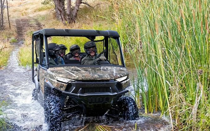 2026 Honda Pioneer 1000-5 Deluxe Black Forest Green - 000758