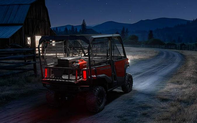 2026 Honda Pioneer 1000-5 Deluxe Black Forest Green - 000758