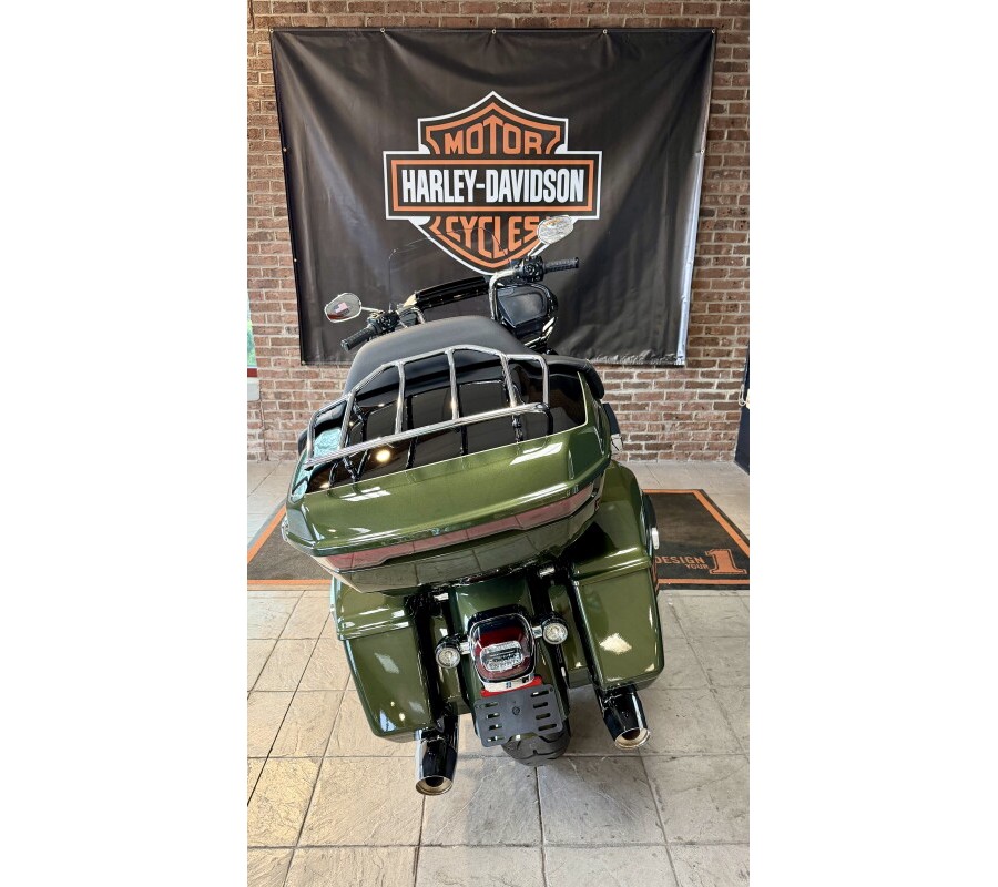 2026 Harley-Davidson Road Glide Limited Olive Steel Metallic / Vivid Black Chrome Trim