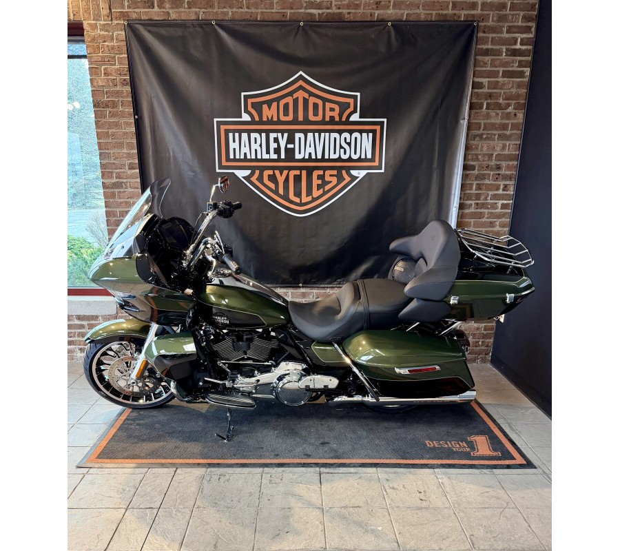 2026 Harley-Davidson Road Glide Limited Olive Steel Metallic / Vivid Black Chrome Trim