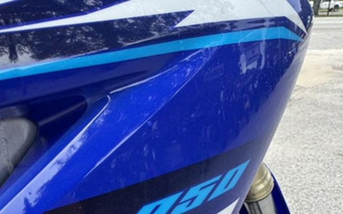 2026 Yamaha YZ 250 Team Yamaha Blue