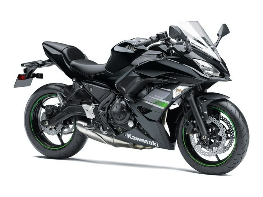 2019 Kawasaki Ninja® 650 ABS Metallic Spark Black