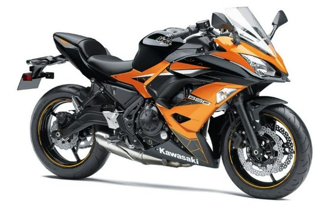 2019 Kawasaki Ninja® 650 ABS Metallic Spark Black