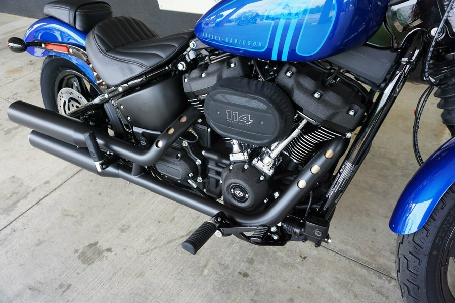 2024 Harley-Davidson Street Bob 114 Blue Burst