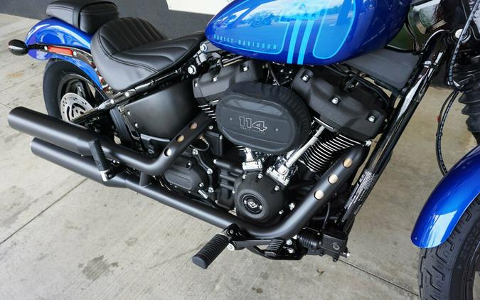 2024 Harley-Davidson Street Bob 114 Blue Burst