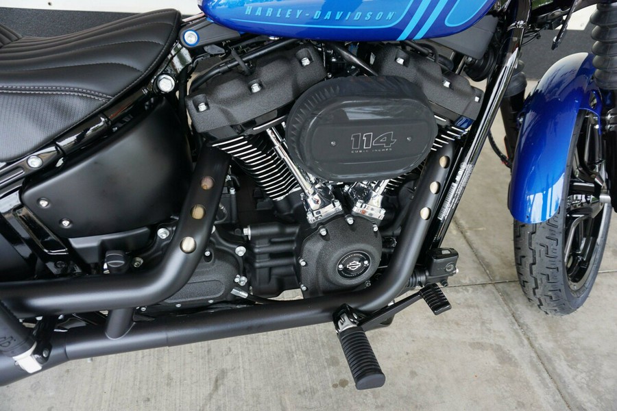 2024 Harley-Davidson Street Bob 114 Blue Burst