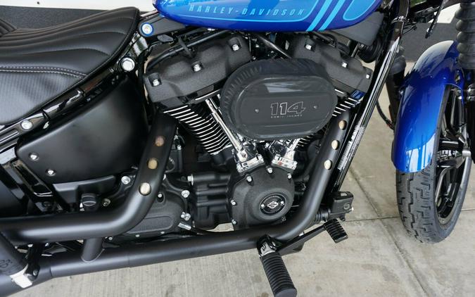 2024 Harley-Davidson Street Bob 114 Blue Burst