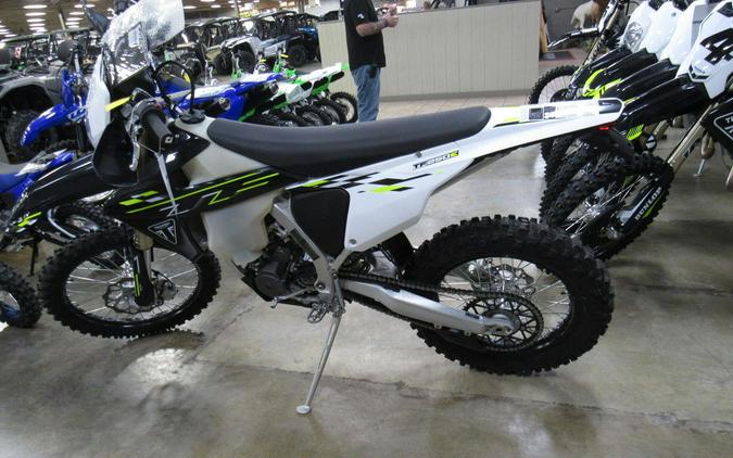 2026 Triumph TF 250-E Jet Black/Pure White