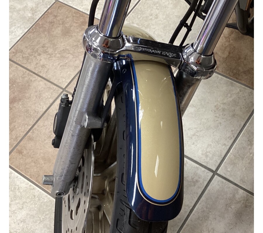 1992 FXDB-D Indigo Blue Metallic/Gold Pinstripe